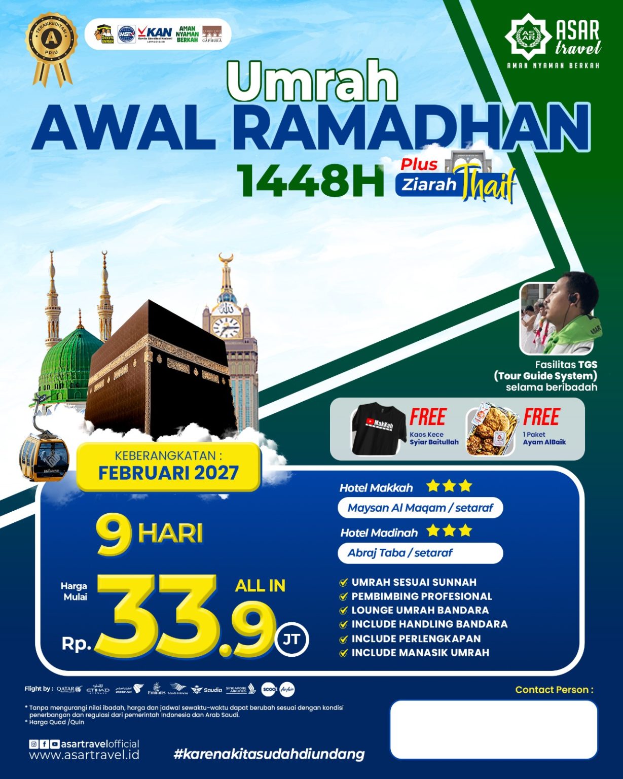 Umrah Awal Ramadhan