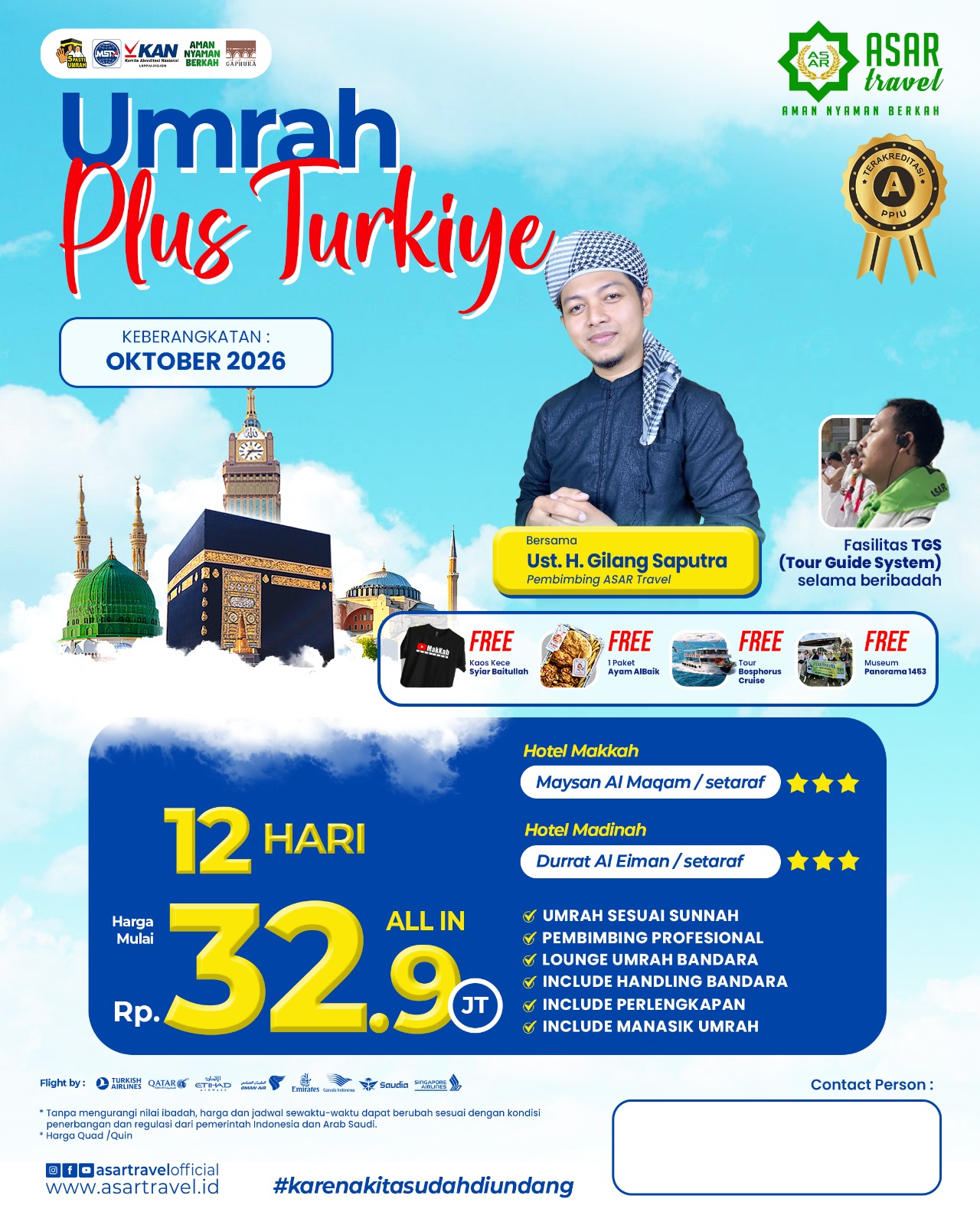umroh plus turki