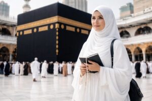 wanita umroh sendirian