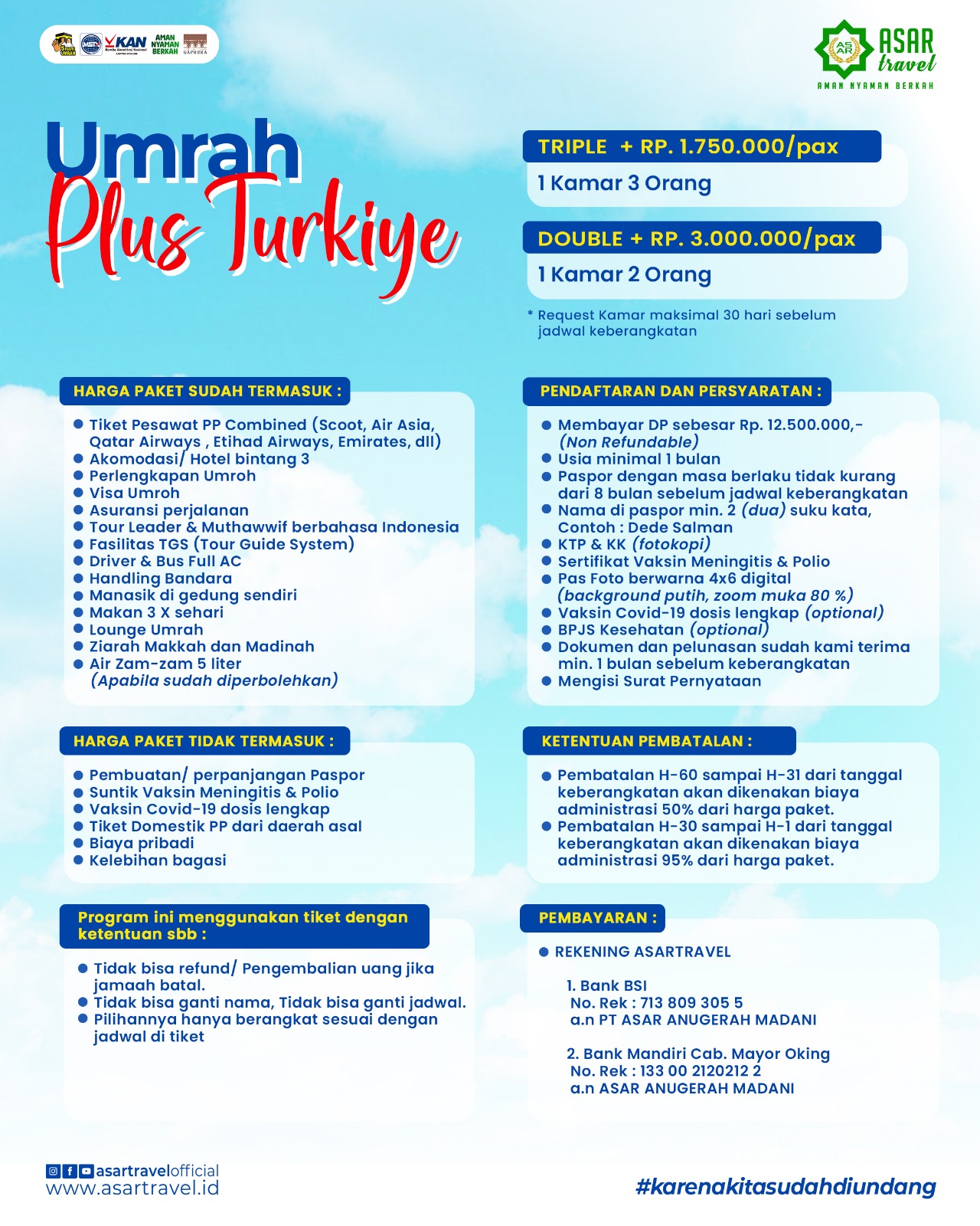 umroh plus turki 2026